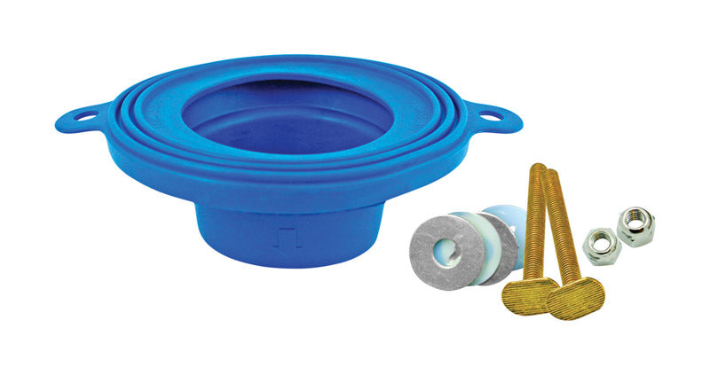 Fluidmaster 7530P4 6” X 6” X 2” Better Than Wax Wax Free Toilet Seal