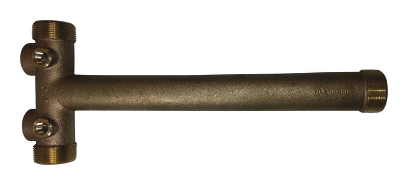 Campbell Brass Tank Cross 1 1/2 in. x 13 in. L