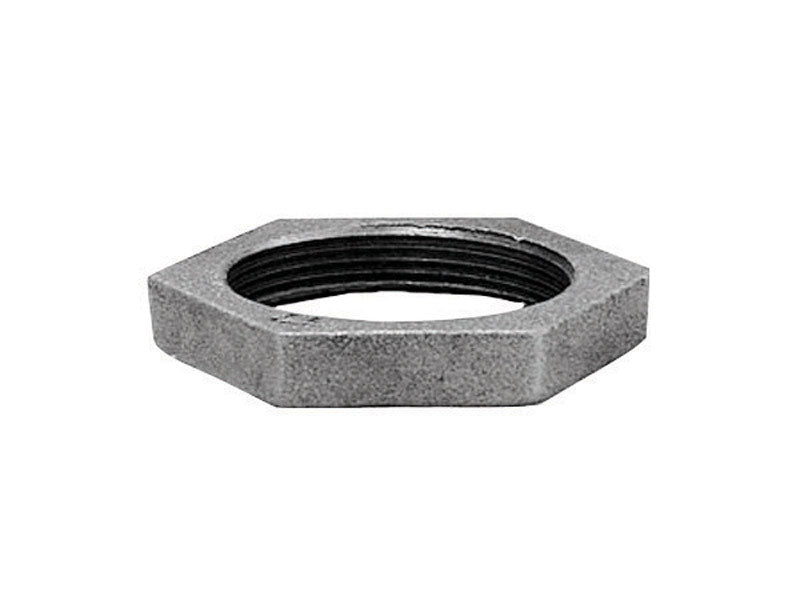 Anvil 8700162608, Malleable Iron Pipe Fitting, Locknut, 1" NPT Female, Galvanized Finish