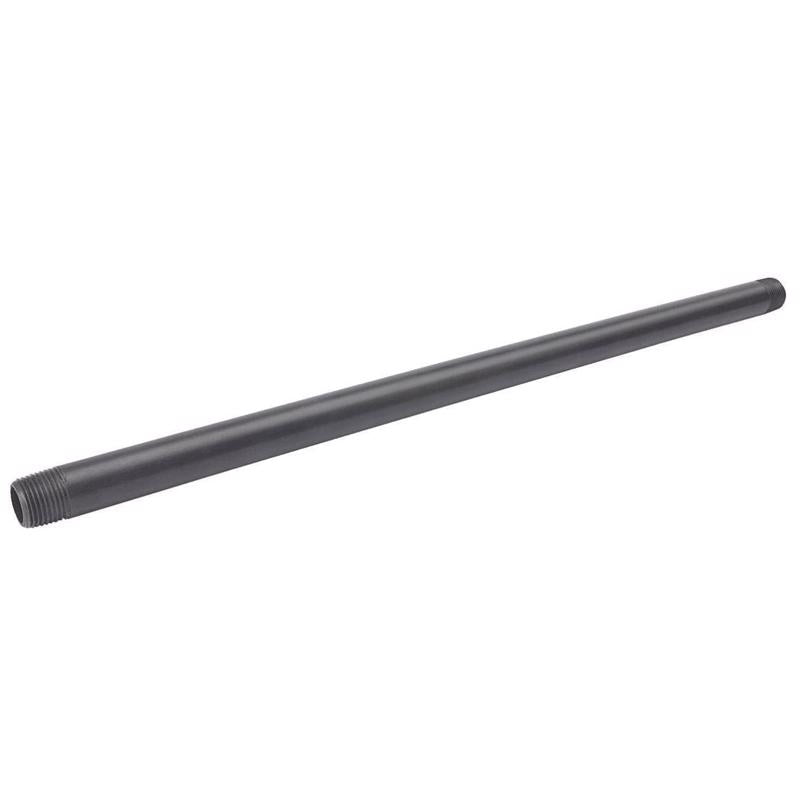 BK Products Schedule 80 1/2 in. MPT x 18 in. L PVC Nipple