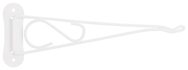 Mintcraft GB0213L Britan 0213L Swivel Hanging Planter Bracket, 10-Inch White Metal