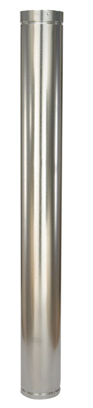 Selkirk Round Gas Vent Pipe 6 " X 3 Ft. # 6rv-36 Type B 500 Deg. Al 100 Mbtu/Hr. Ul