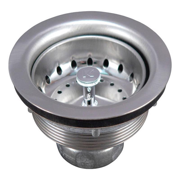 Plumb Pak Keeney 1431SSBX Sink Strainer with Fixed Post Basket, Stainless Steel