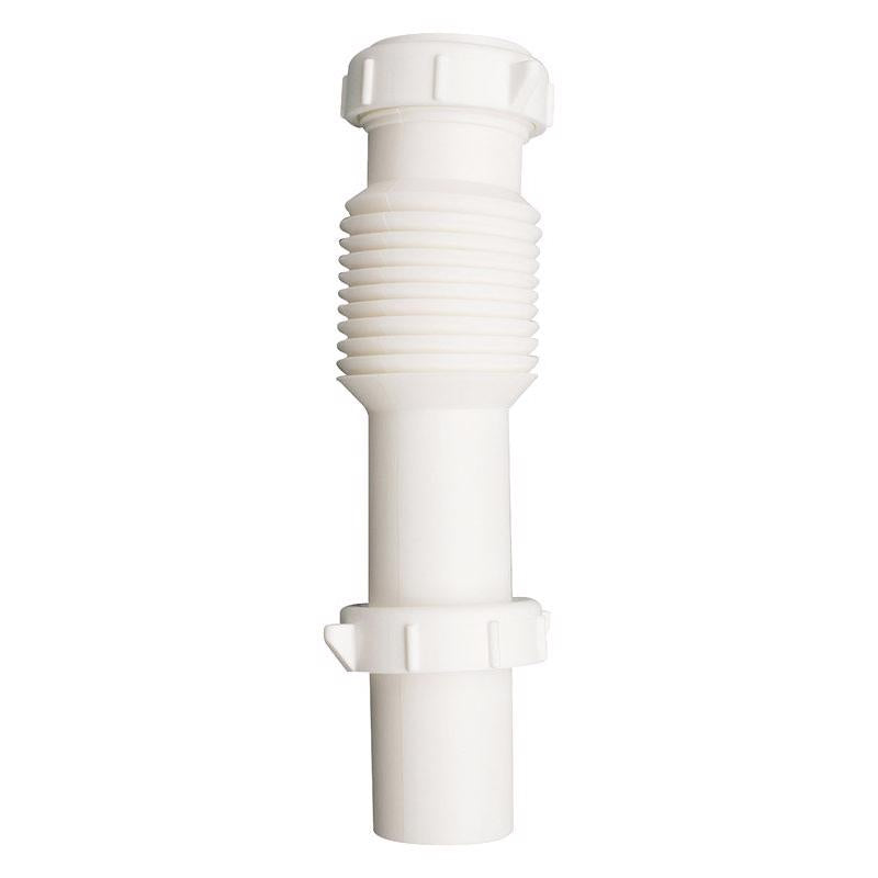 Plumb Pak PP812-7 Flex 'N Fix Tailpiece/Extension Tube, 7" x 1-1/2 inlet
