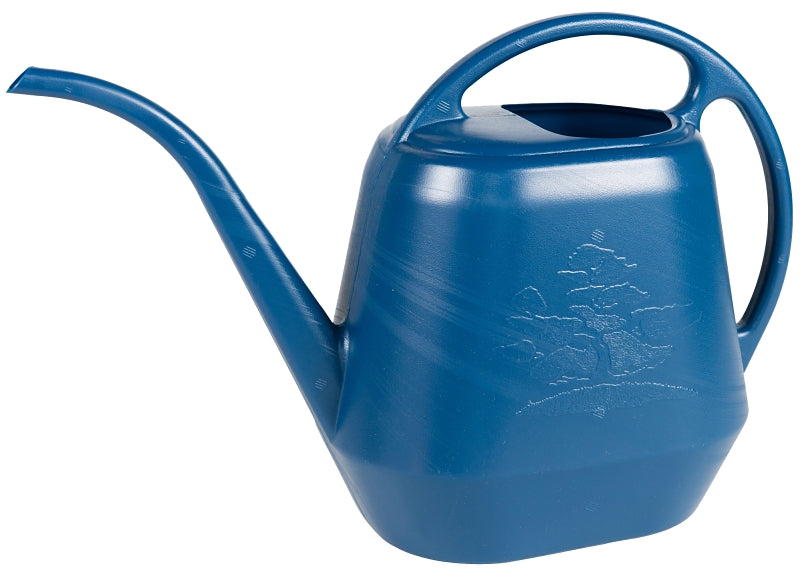 Bloem Watering Can Aqua Rite 1.1 Gallon (144 Fl Oz) Classic Blue