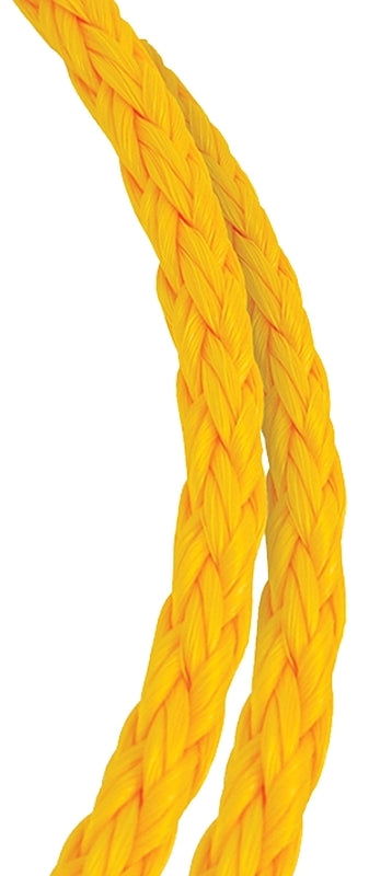 BARON MFG Rope Hollow YEL 1/4IN X 1000FT 54806