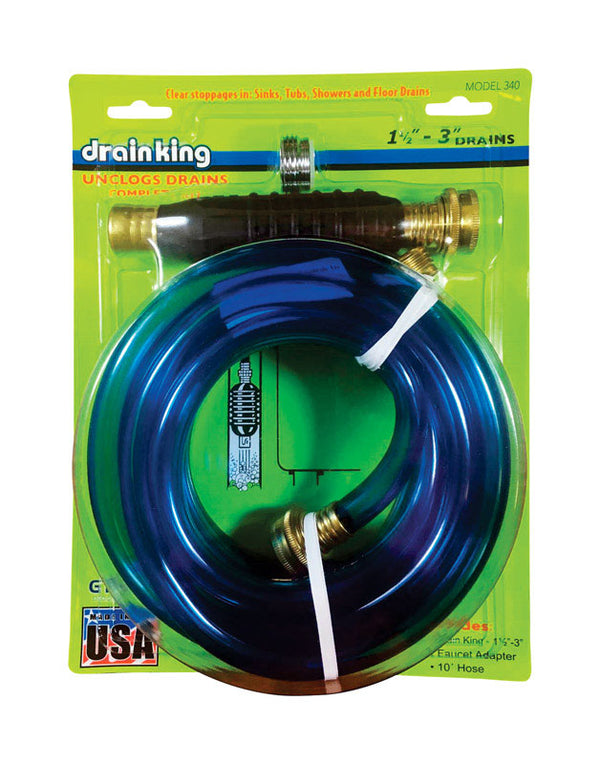 Gt Water Products 340 1-1/2" - 3" Drain King Kit