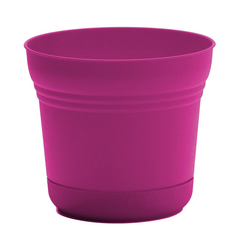 Bloem SP0515 5 in. Saturn Planter - Fuchsia - Case of 12