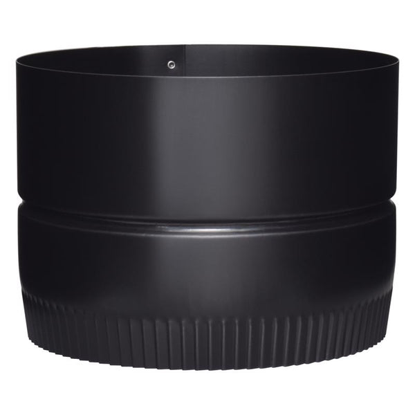 Imperial Manufacturing Group BM0315 8" X 4" Black Stovetop Drip Free Adaptor
