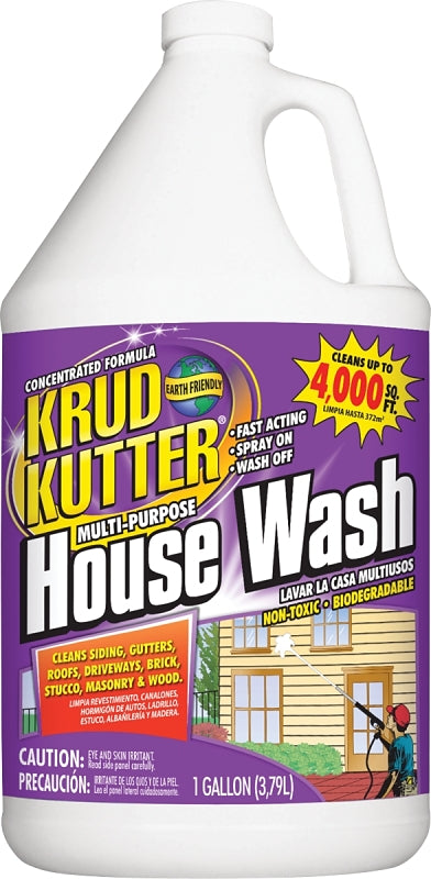 Krud Kutter HW012 Multi-Purpose House Wash , 1 Gallon (Pack of 1)