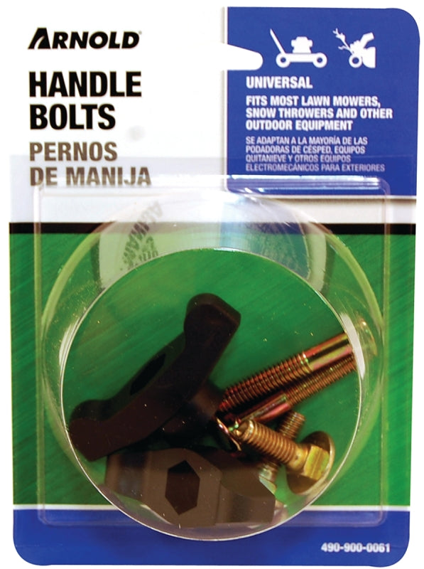 Arnold Universal T-Handle Bolts, 4 Bolts and 2 Handles 490-900-0061