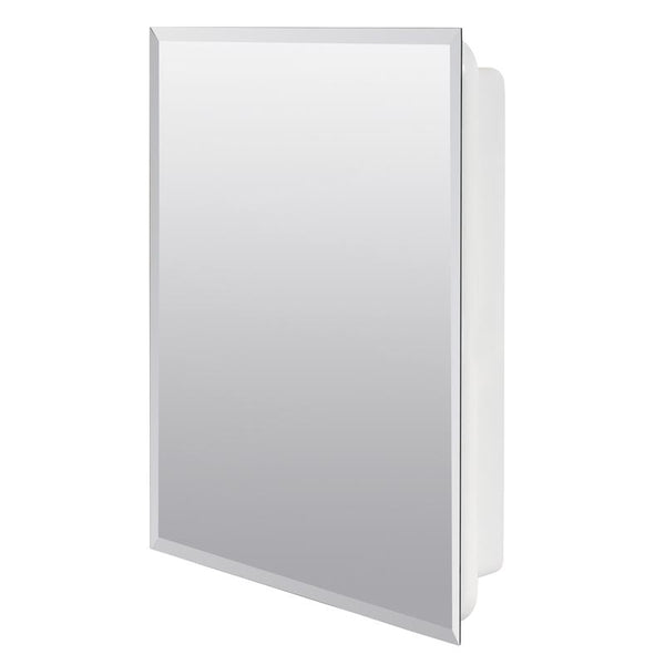 Zenna Home Zenith Products MP109 Frameless Medicine Cabinet, 16'' x 20'' x 4''