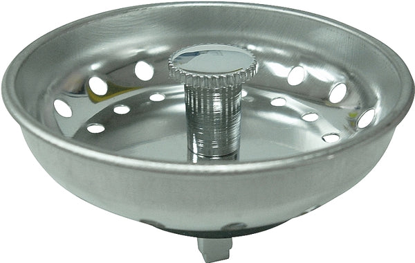BOSTON HARBOR 11959-3L STAINLESS STEEL BASKET STRAINER W/PEG POST