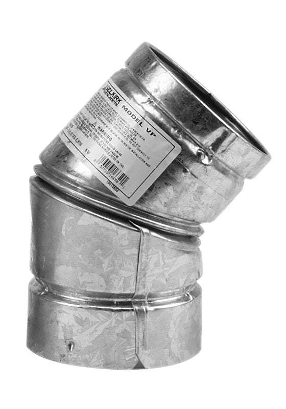 Selkirk 244216 Pellet Stove Elbow, 45 Degree - Quantity 1