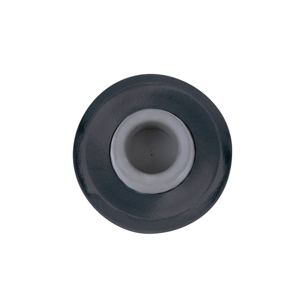 Tell DT101947 Protective Conave Wall Bumper, Matte Black - Quantity 1