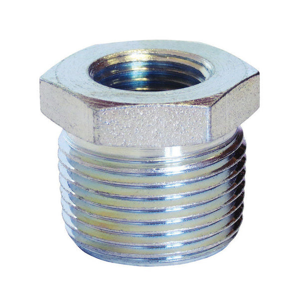 Anvil 3/4 in. MPT x 1/2 in. Dia. FPT Galvanized Malleable Iron Hex Bushing 8700130704