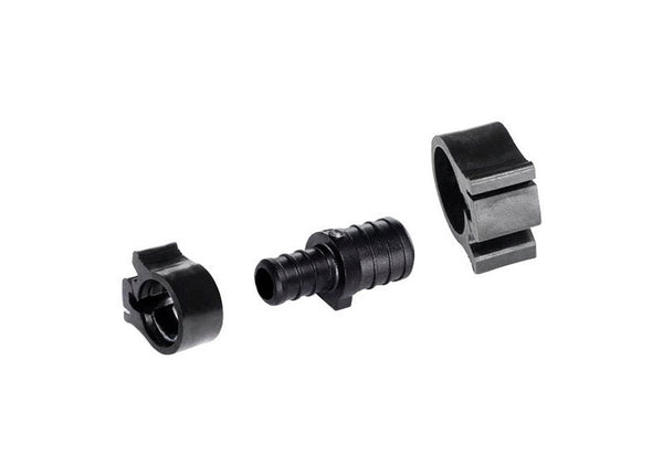 Flair-It PEXLOCK 30845 Reducing Coupling, 3/4" x 1/2", Black
