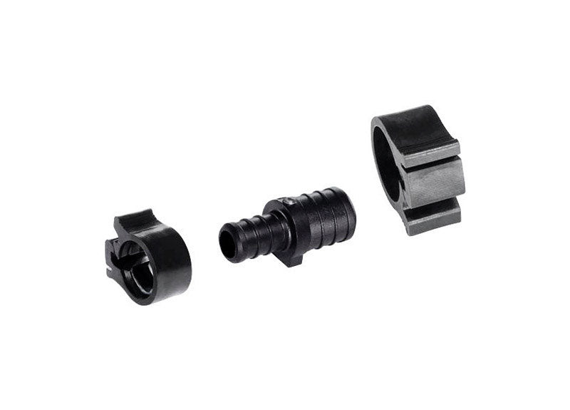 PEXLOCK 30845 Reducing Coupling, 3/4" x 1/2", Black