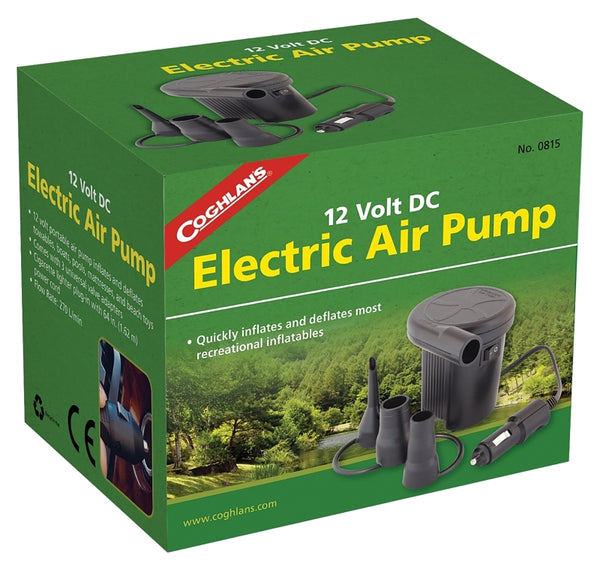 Coghlan's Electric Air Pump, 12-Volt DC Multi, Small 0815