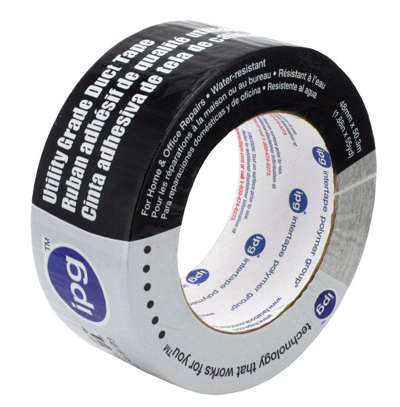 IPG 6560 Utility Grade Duct Tape, 1.88" x 55 yd, Silver (Single Roll)