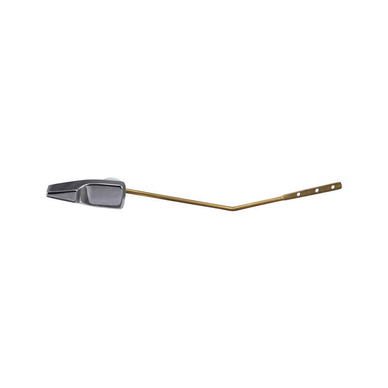 Plumb Pak PP836-31 Front Mount Flush Lever, for Use with Mansfield Old Style No 42 Toilet Tank, 3-7/8" x 14-3/4", Polished Brass