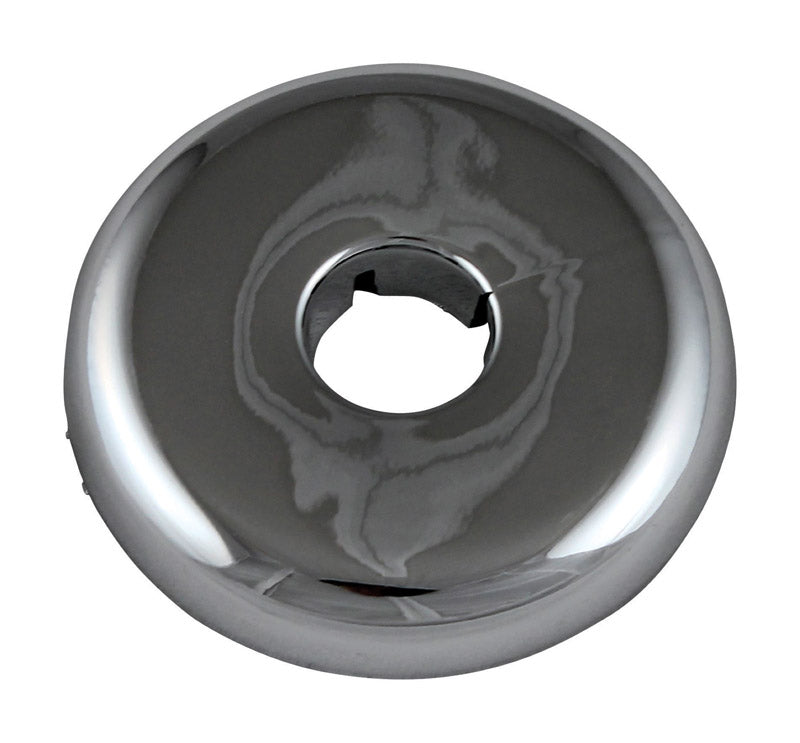 Plumb Pak PP101-12 Hinged Floor Ceiling, 1/2 in IPS, Plastic, Chrome Plated