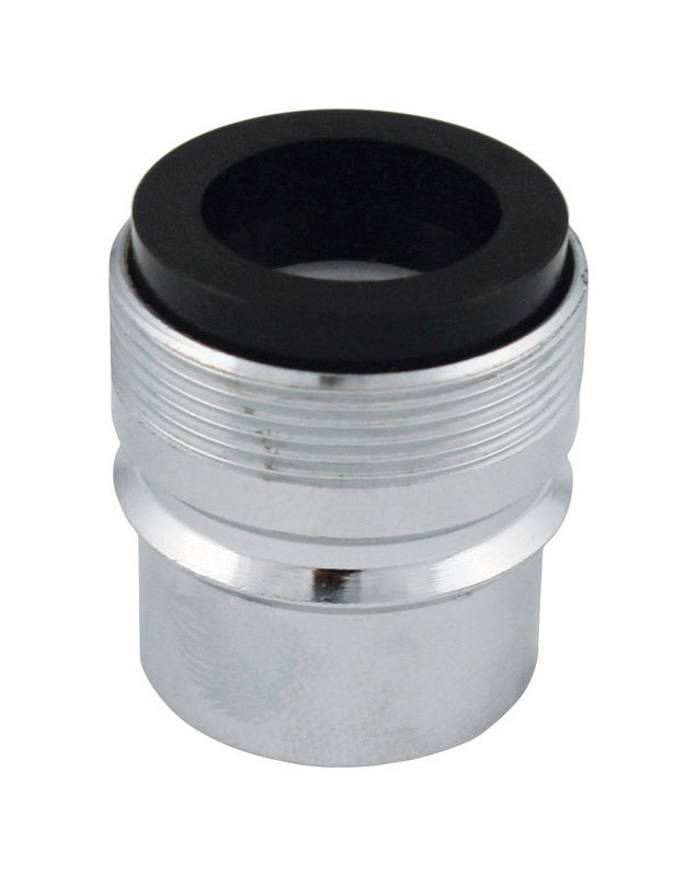 Plumb Pak PP800-3LF Faucet Aerator, 55/64-27 Id X 15/16-27 Od, Chrome Plated, Brass