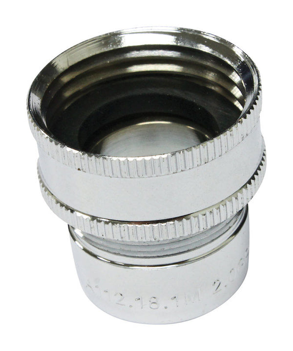 Plumb Pak PP800-17 Faucet Aerator for Laundry and Garden Hose, 3-3/4" x 1-7/8", Polished Chrome