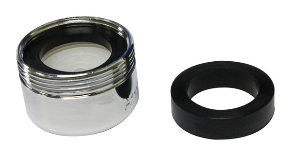 Plumb Pak PP800-2 PlumPak Dual Threaded Faucet Aerator, 15/16-27 X 55/64-27, Chrome Plated