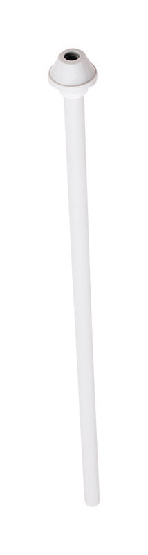 Plumb Pak PP70-7 Smooth Lavatory Supply Tube, 3/8 in, 30 in L, Polybutylene, 3/8" x 30"