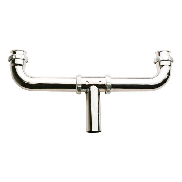 Plumb Pak PP924CP waste drain assembly, silver