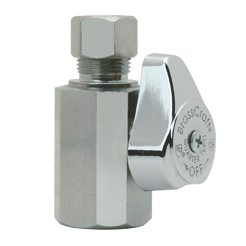 BRASSCRAFT G2R12X CD 1/2x3/8CHR Straig Valve