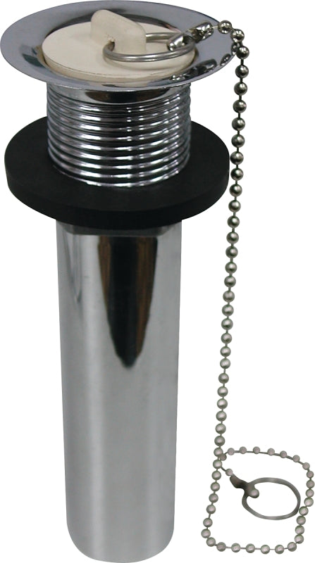 Worldwide Sourcing Po Plug Drain Chrome 1-1/4 X 5 TW0911-3L