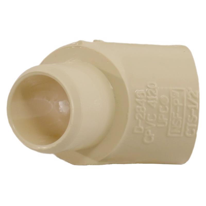 23 each: Charlotte CPVC/Cts 45 Degree Elbow (CTS 02310 0600)