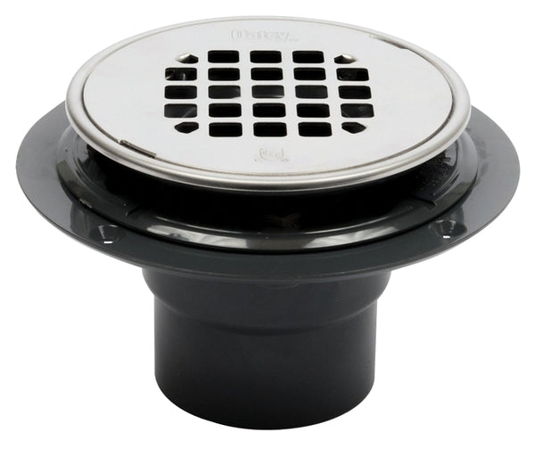 Oatey 42203 Bathroom Sink and Tub Drain Strainers, 2" or 3", Black 42261