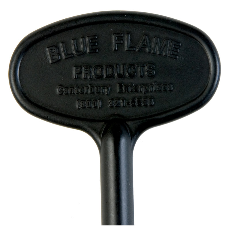 Blue Flame Gas Valve Key BLK 3"