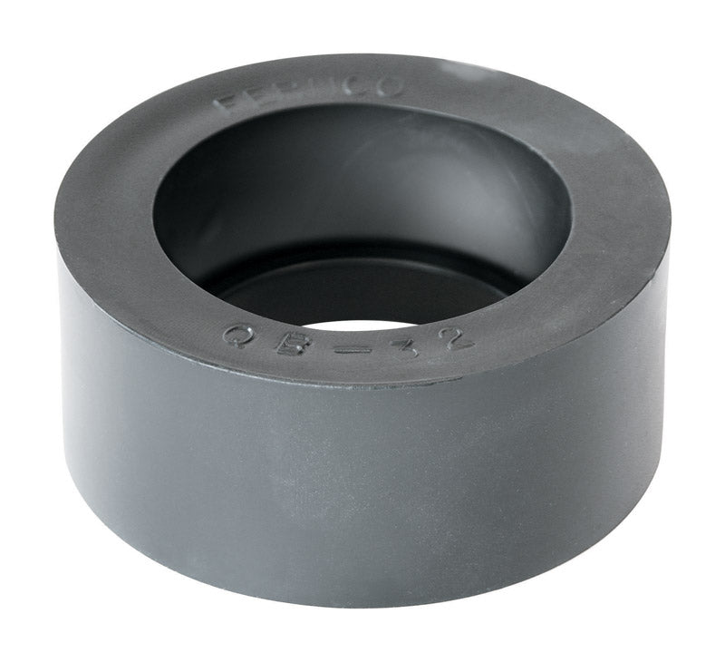 Fernco PQB-32 Flexible PVC Bushing, 3'' x 2'', Black