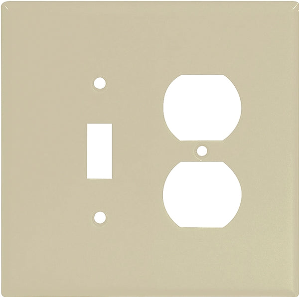 Cooper Wiring 2148v-box 2 Gang Combination Wallplate Ivory