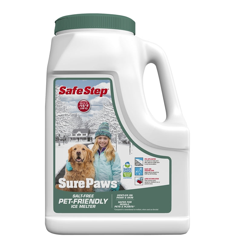 Safe Step 56708 8Lb Jug Safe Step Eco Platinum Series Sure Paws Ice Melter
