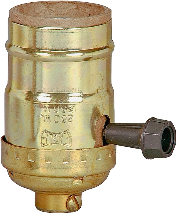 Cooper Wiring 3wy Turnknob Mtl Lampholder BP925ABD