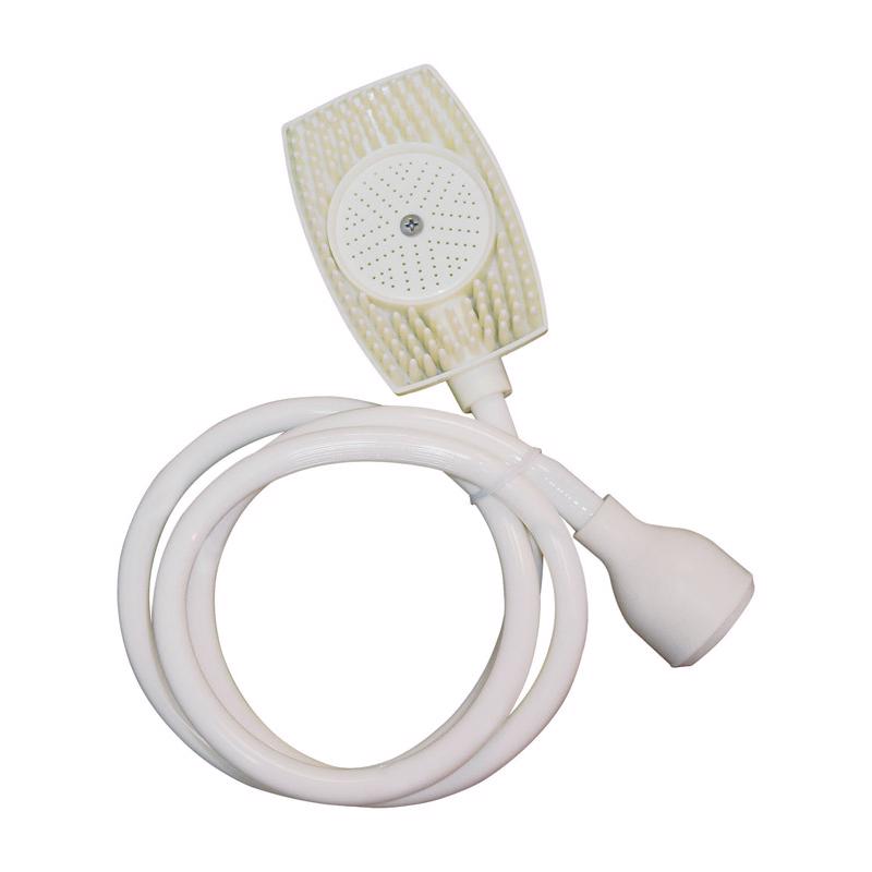 Plumb Pak PP825-60 Purpose Bath Spray Clip On Connector, for Use with Most Sink Spouts, 52 in Hose, Rubber, quot
