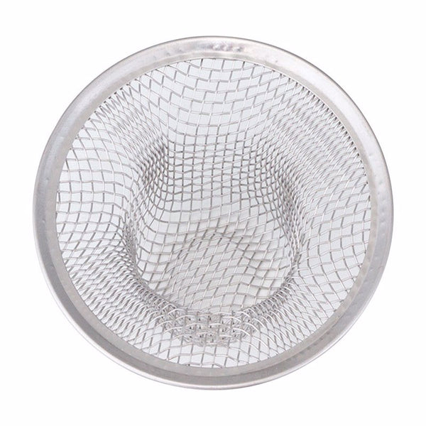 Whedon Mesh Bathtub Strainer with Chrome Ring for Bathtub Drain, Stainless Steel DP60C