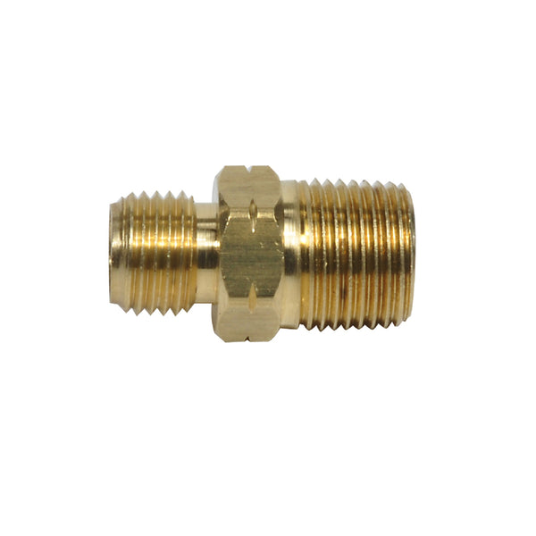 Mr. Heater 3/18 Male Pipe Thread x 9/16" Left Hand Male Thread Fitting F276153