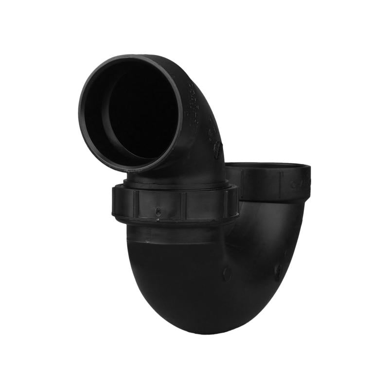 CHARLOTTE PIPE 2 DWV P-Trap with Threaded Union W/P-NUT DWV (Drain, Waste and Vent) (1 Unit Piece)