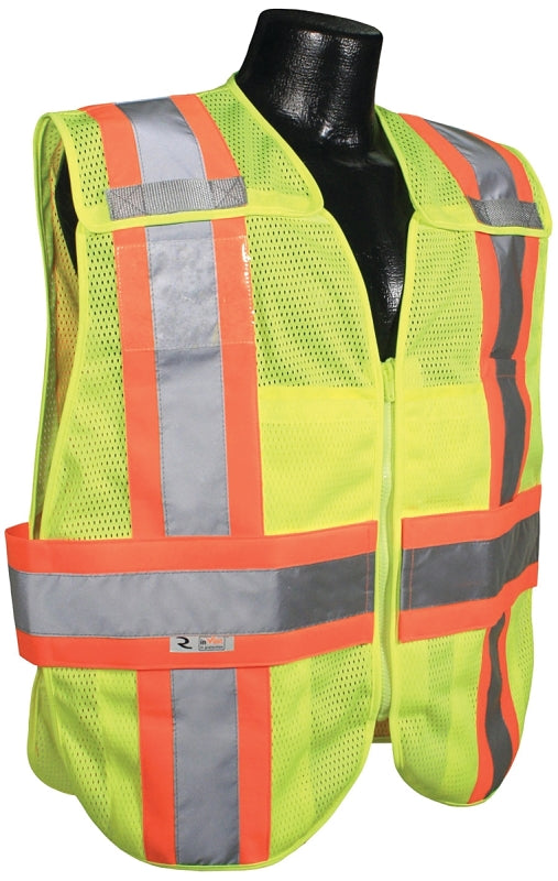 Radians SV24-2ZGM-3X/5X Polyester Mesh Class-2 Breakaway Expandable Two Tone Vest