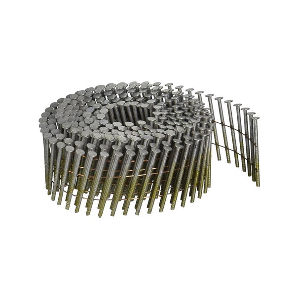 BOSTITCH C6R99BCG Thickcoat Round Head 2-Inch by .099-Inch by 15 Degree Ring Shank Coil Framing Nail (3,600 per Box)