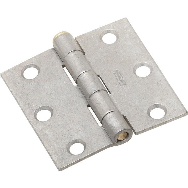National Hardware N208-827 V504 Removable Pin Broad Hinges in Galvanized, 2 pack,2-1/2 Inch