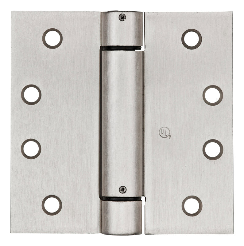 National Hardware N350-801 4 X 4 Square Corners Satin Nickel Spring Hinge