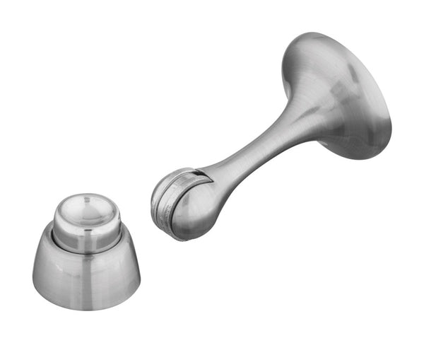 National Hardware N328-195 V244 Magnetic Rigid Door Stop in Satin Nickel