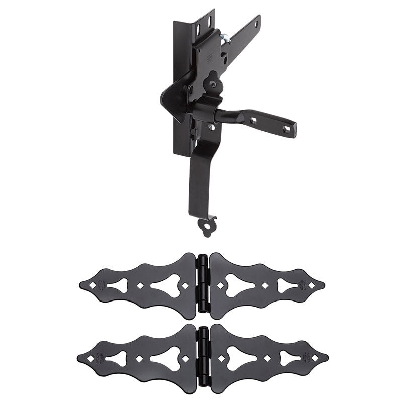 National Hardware N109-015 V867 Gate Kit in Black